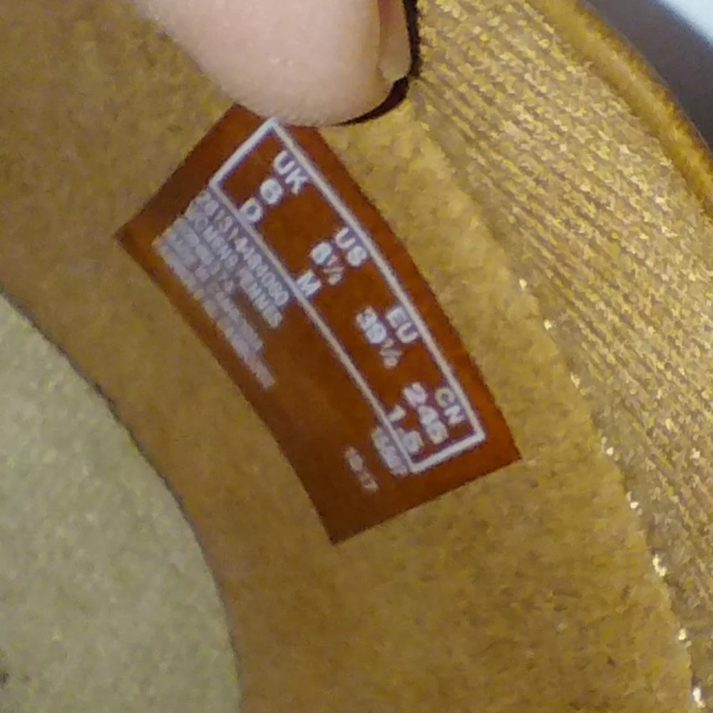Clarks Womens Cheyn Wale Loafer Size 8.5 M Cognac Tan Leather Slip On Shoe